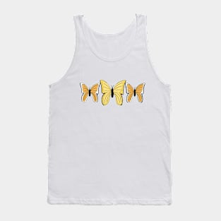 Three Butterflies Tank Top